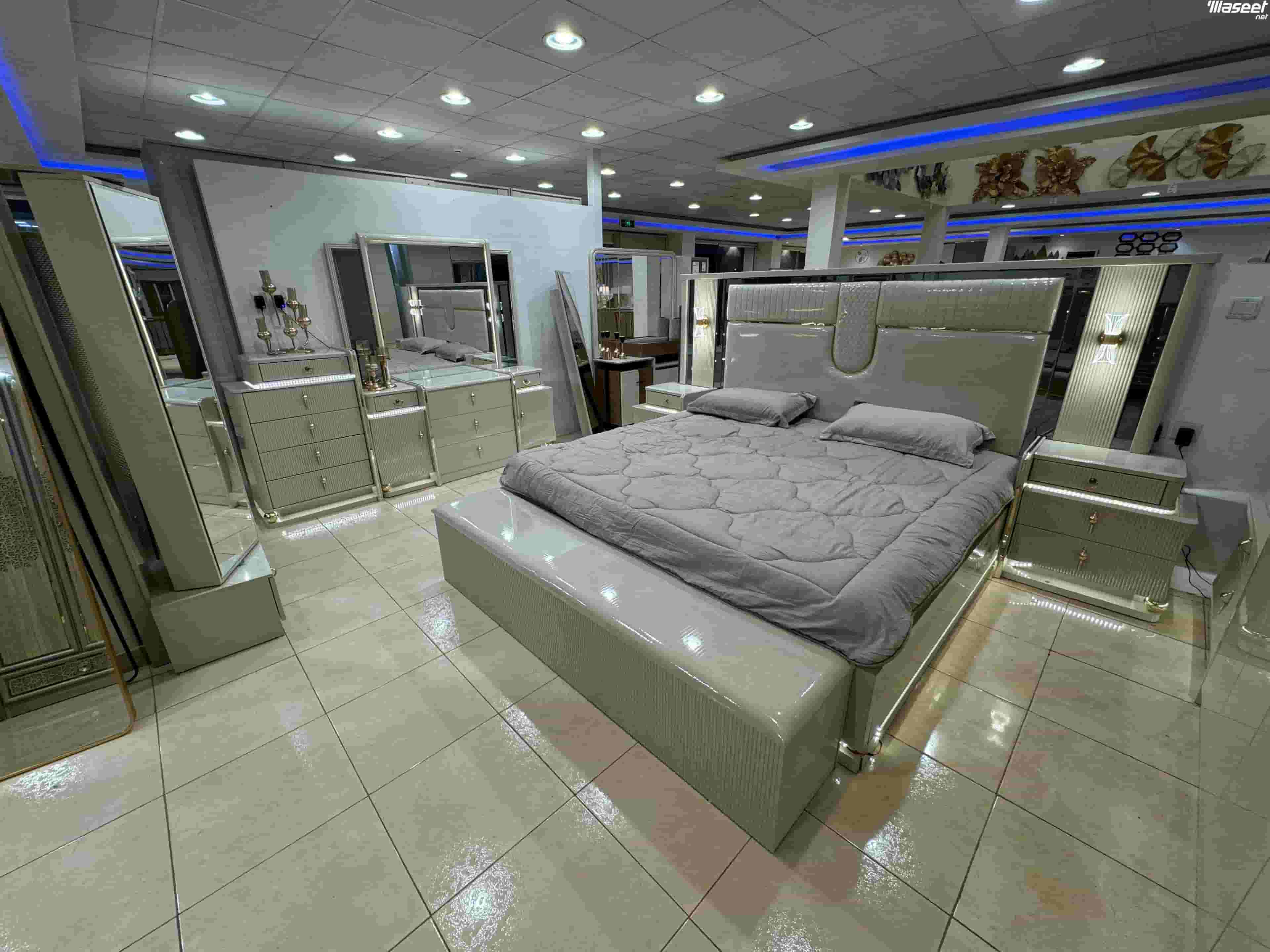 A unique and new bedroom 