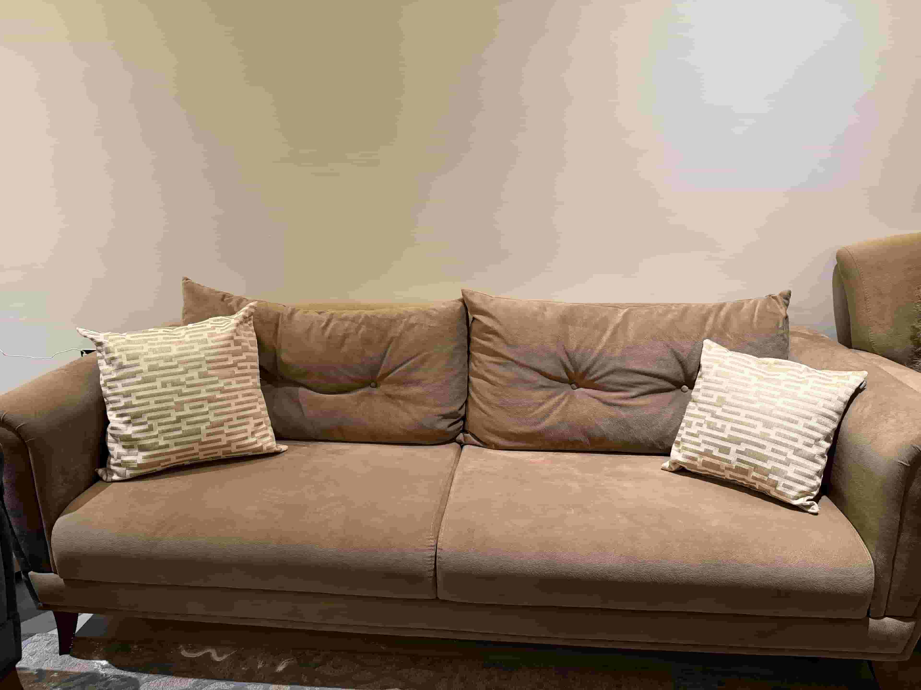 Used sofa set for sale in excellent condition
