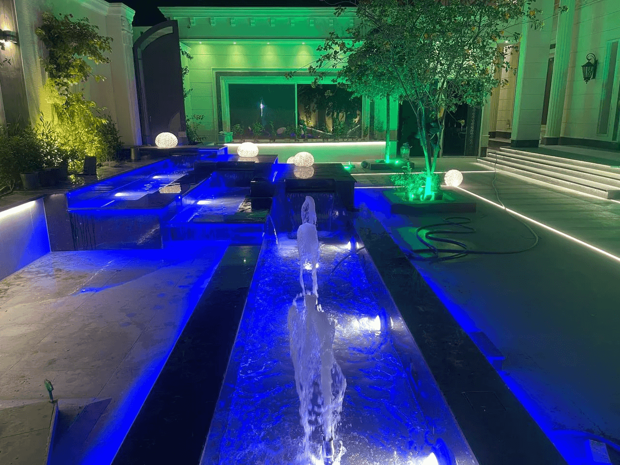 Waterfalls in Riyadh