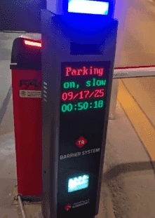 كاميرا التعرف على لوحات السيارات