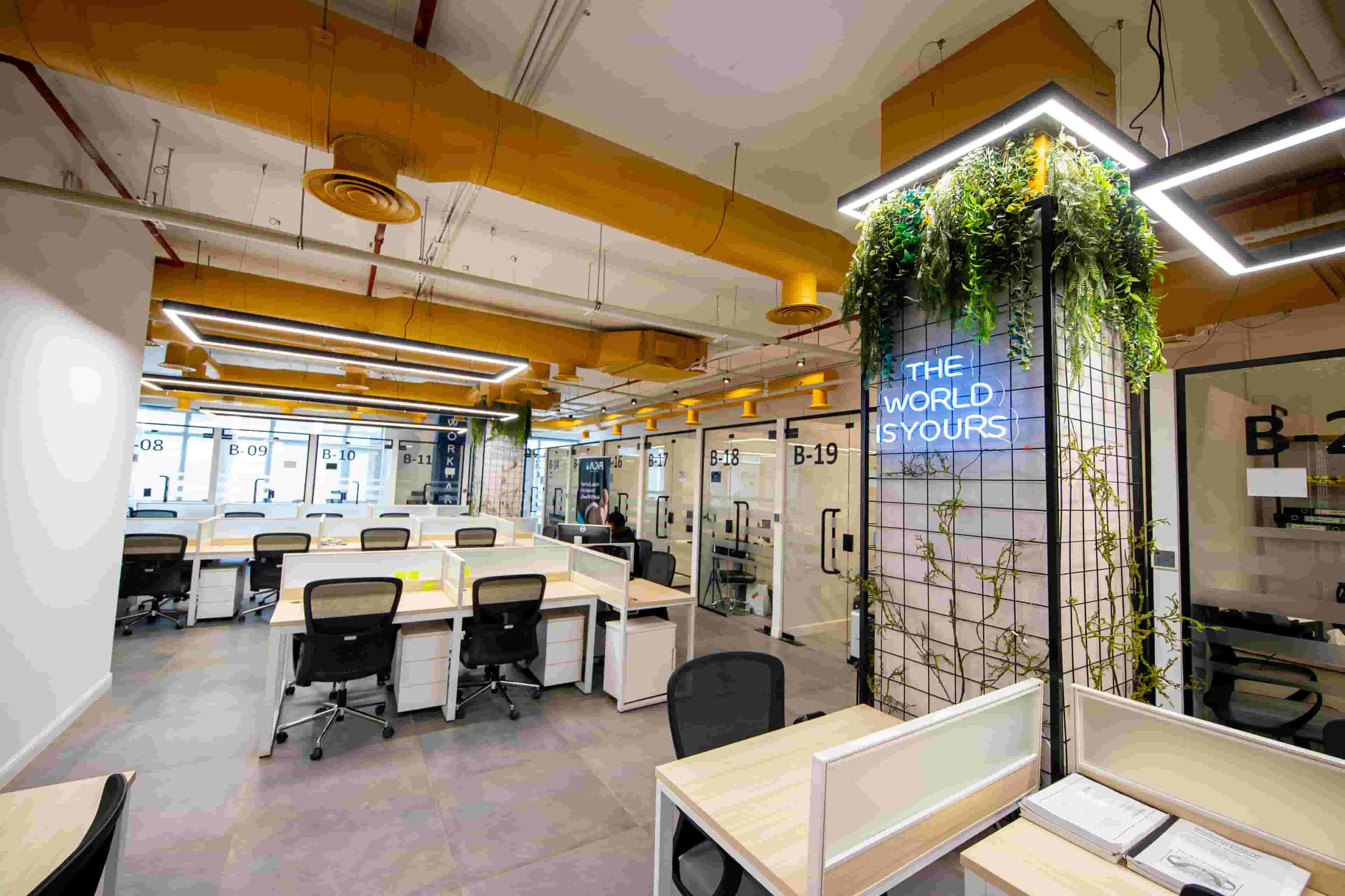 Furnished offices for rent