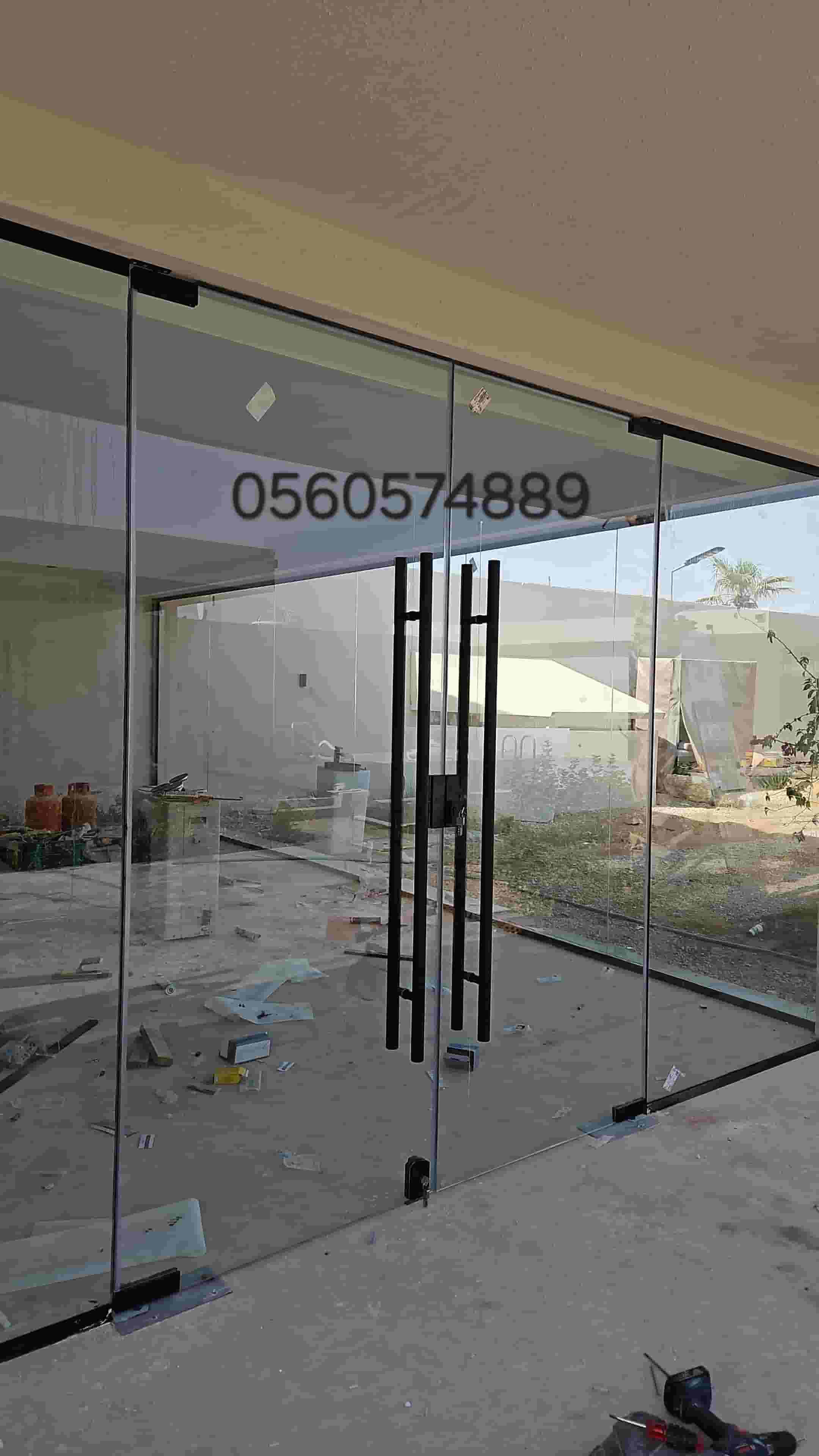 Secret glass and aluminum windows