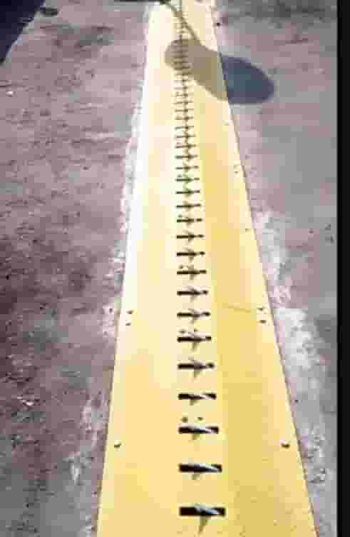 مطب شوكي عالي الجودة لتنظيم السرعة وحماية المداخل