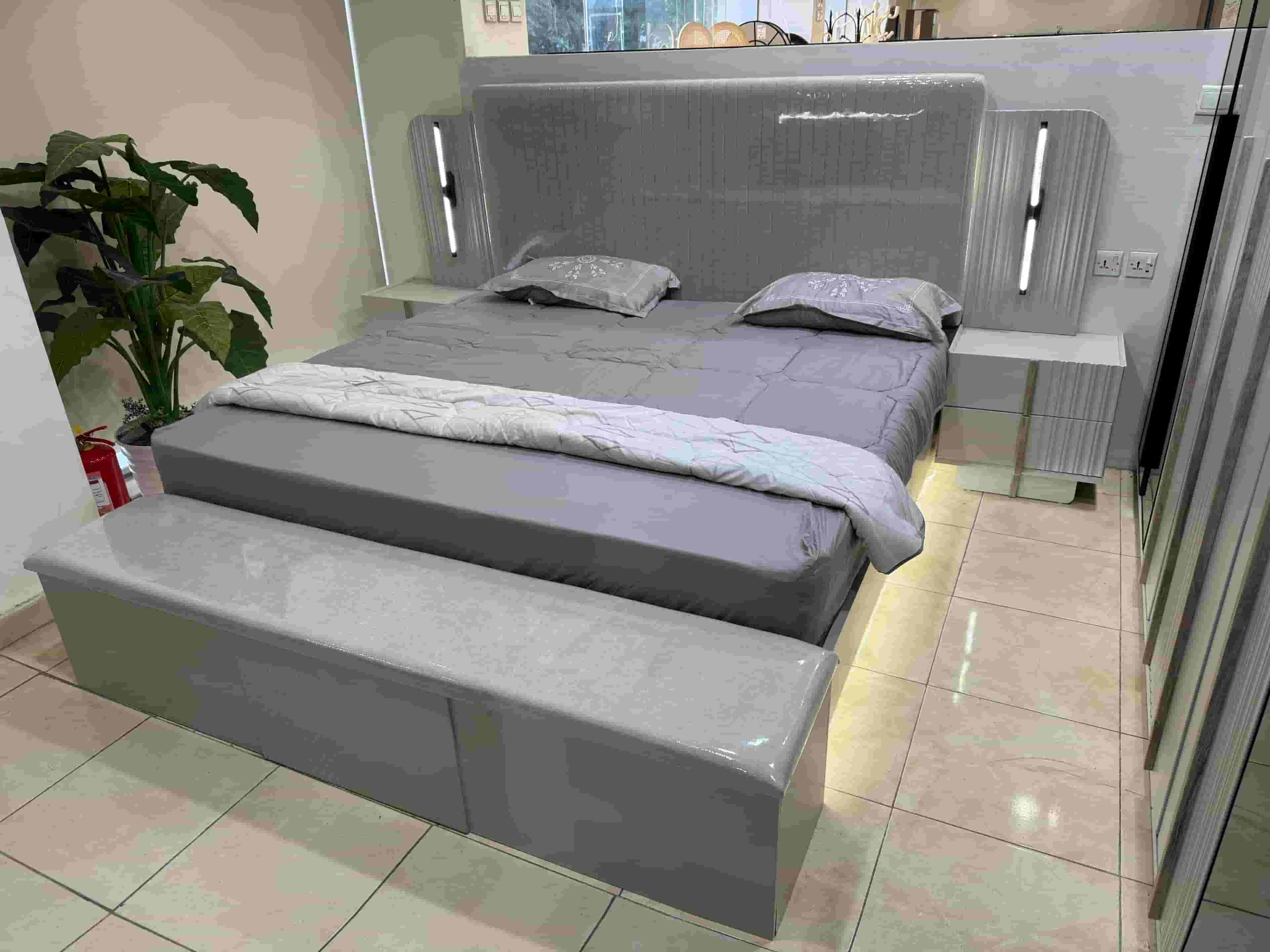 New bedroom with a modern design