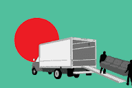 Moving furniture - cleaning and disinfecting