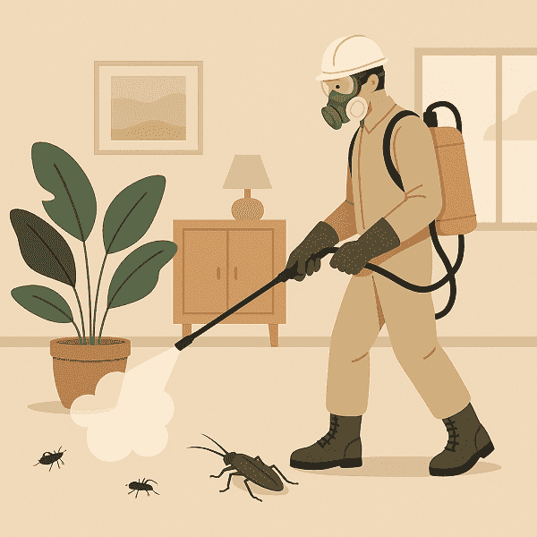 Pesticide spraying 👍 - pest control 👍