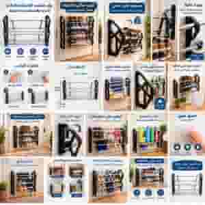 space-saving wall shoe organizer