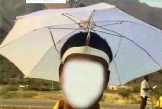 مظلة للرأس 