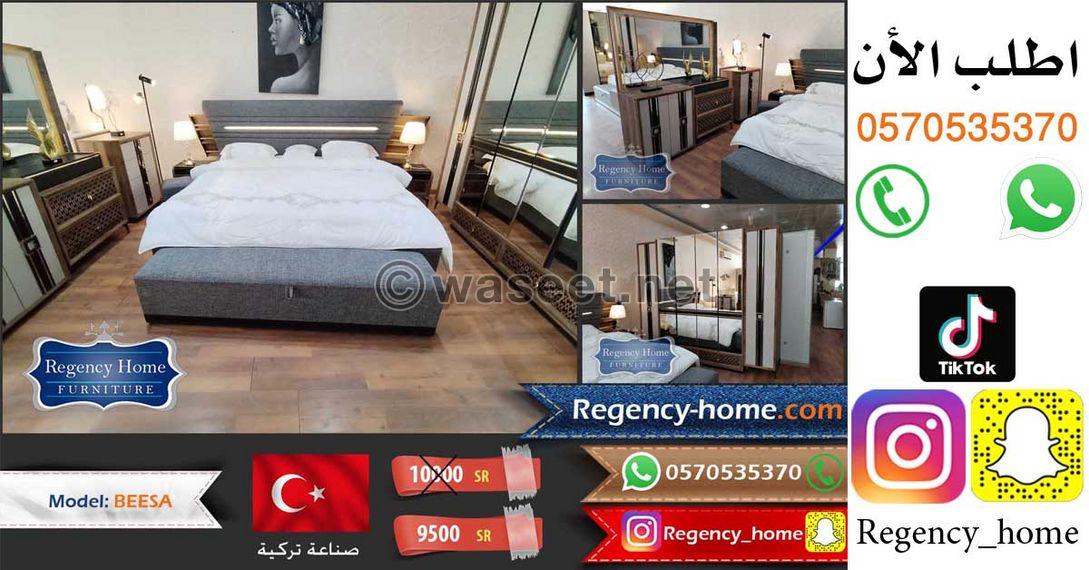 غرفة نوم حديثة صناعة تركية 7