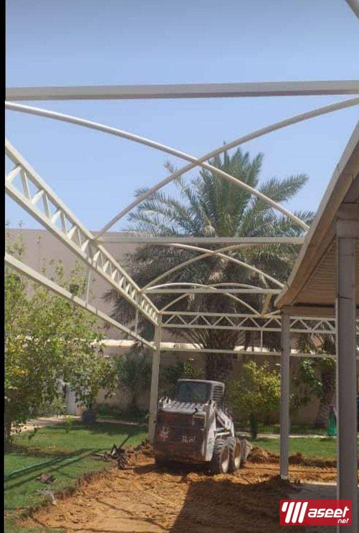 حداد صيانة ابواب مظلات مستوعادت بنل جميع اعمال الحداده 2