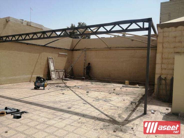 حداد صيانة ابواب مظلات مستوعادت بنل جميع اعمال الحداده 3