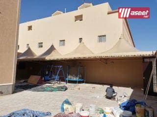 حداد مظلات وسواتر  5