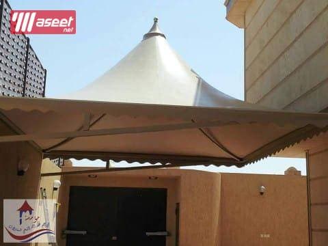 حداد مظلات وسواتر  7