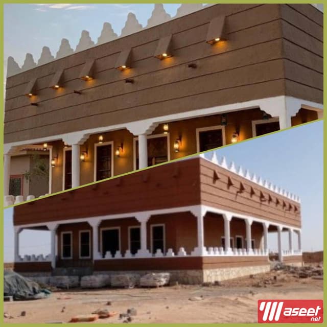 بناء وترميم بيوت الطين التراثية 
