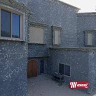إزاله الصبغ بالرمل وتخشين الخرسانه  2