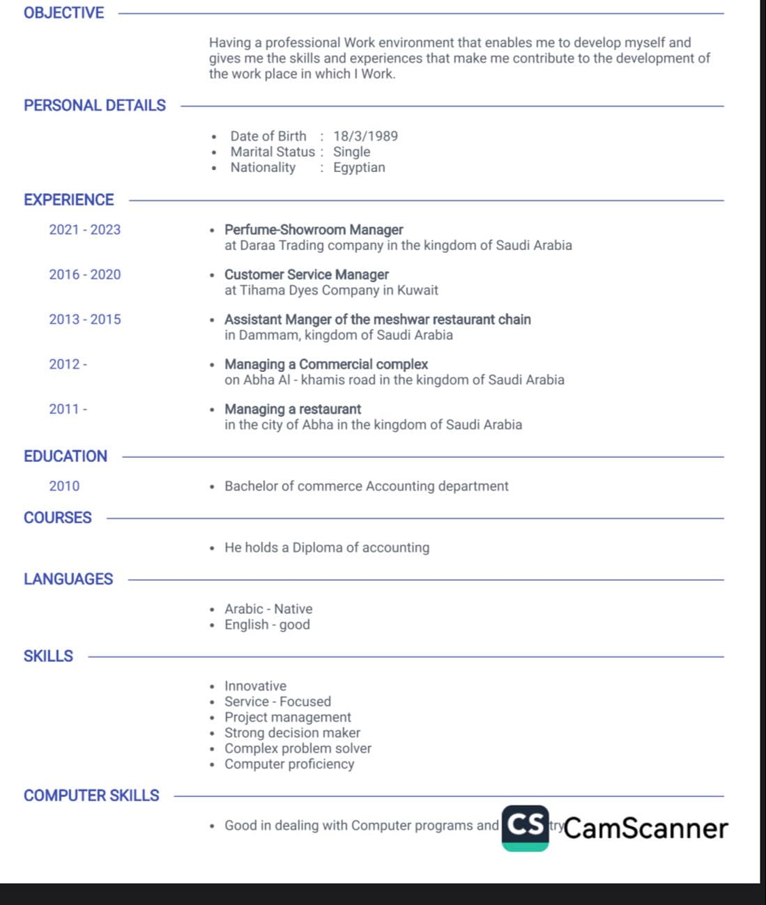 Looking for a job 0