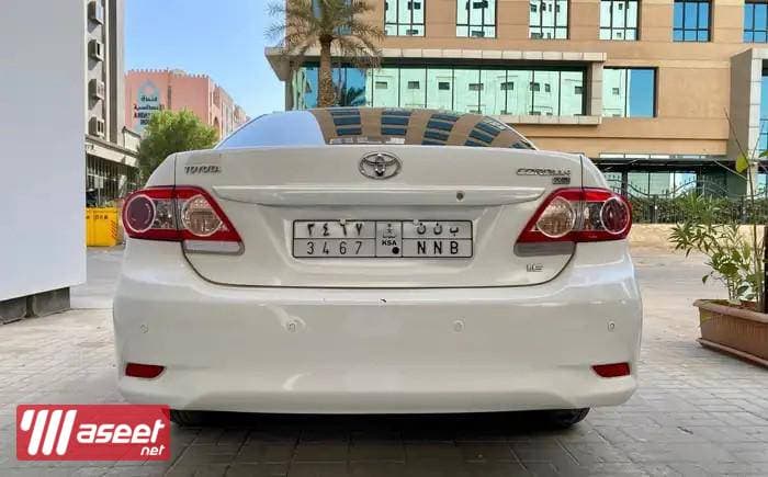 Toyota Corolla model 2013 9