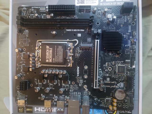 motherboard msi pro h610m-s ddr4