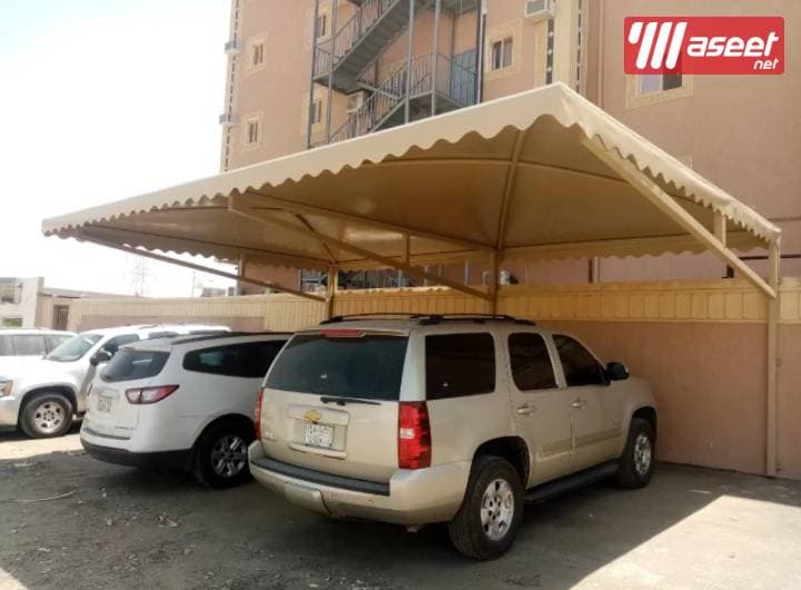 مظلات سيارات سواتر جلسات خارجية  9
