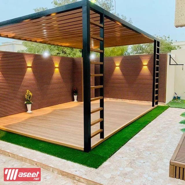 مظلات سيارات سواتر جلسات خارجية 