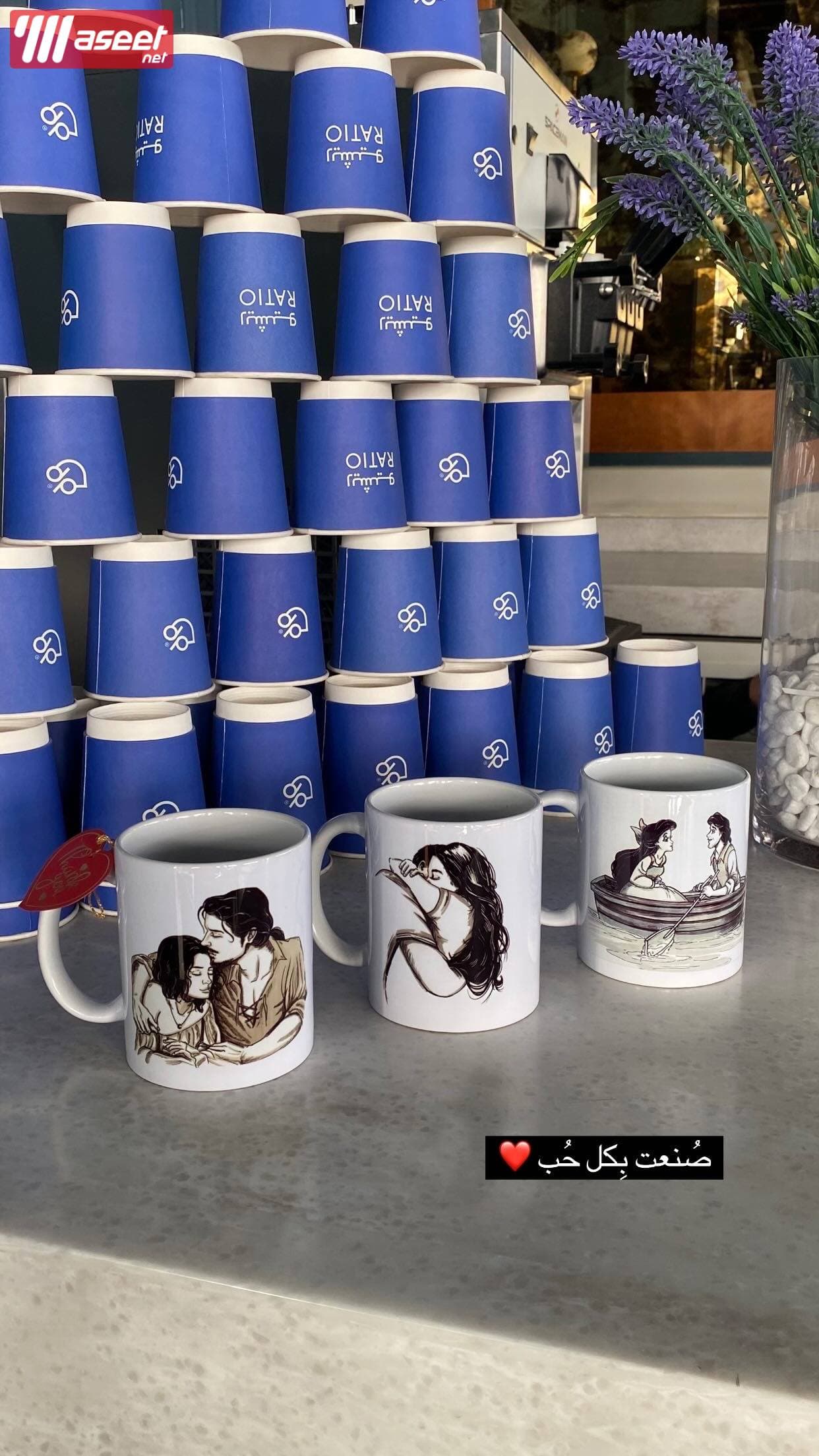 Paintings and mugs for sale 2