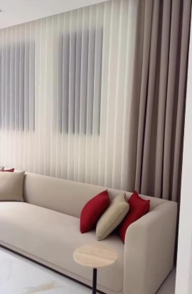 WiFi curtains and sofa upholstery