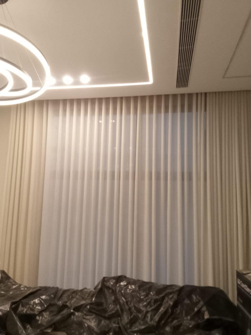 WiFi curtains and sofa upholstery 4