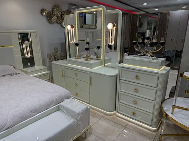 Elegant bedroom with modern design model 2423 2