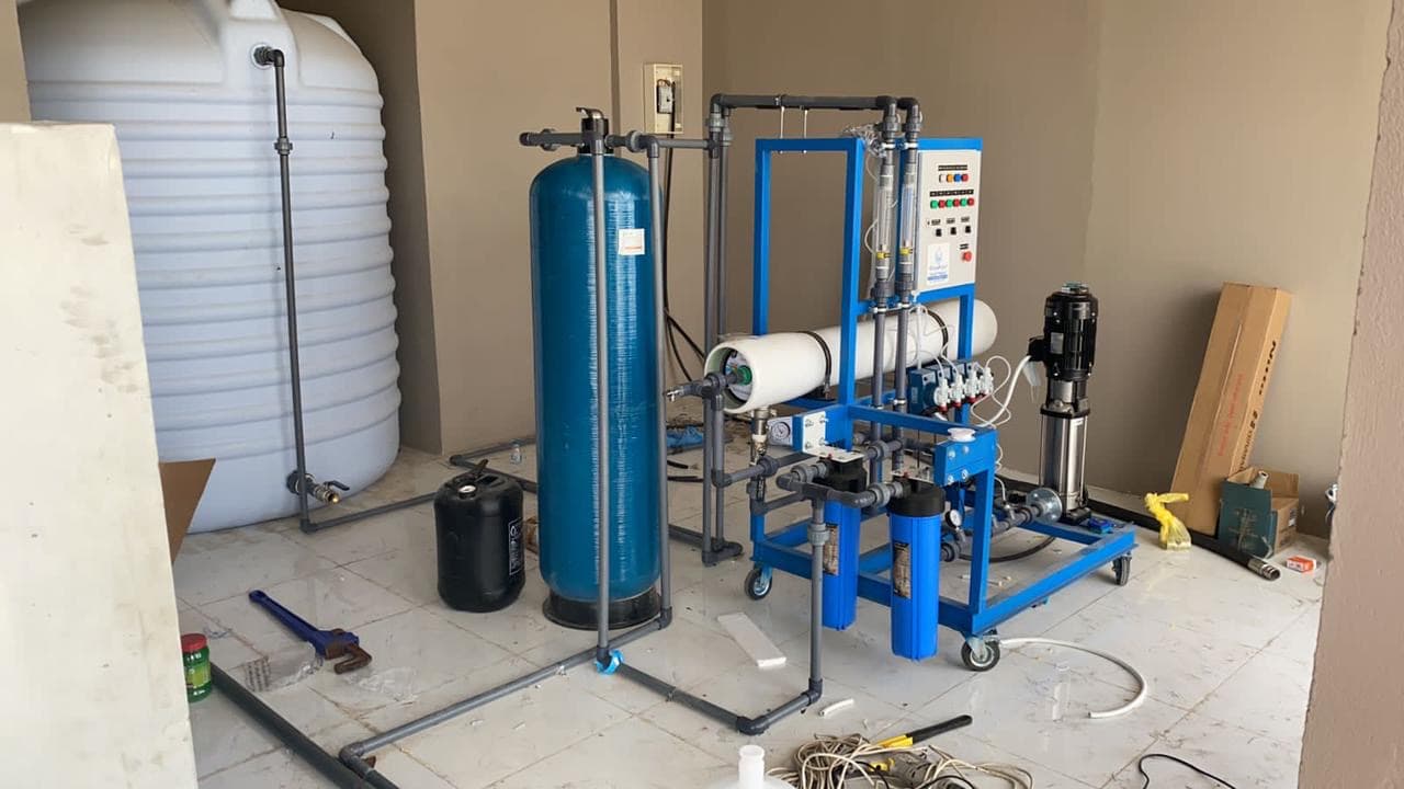 Well and seawater desalination plants and production lines  5