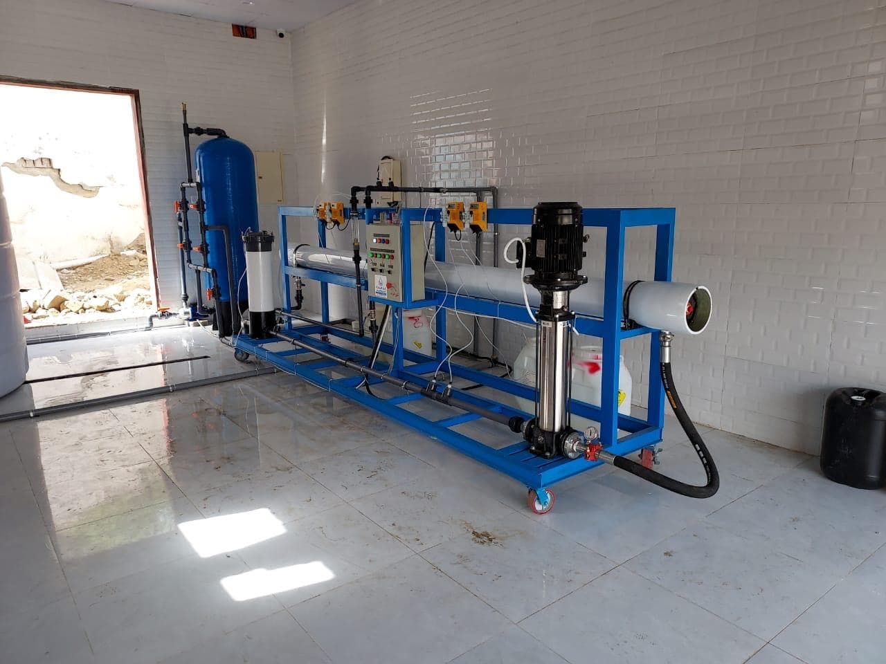 Well and seawater desalination plants and production lines  6