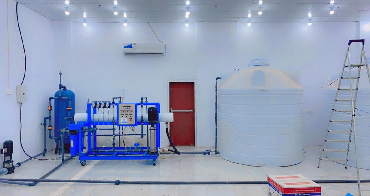 Well and seawater desalination plants and production lines  8