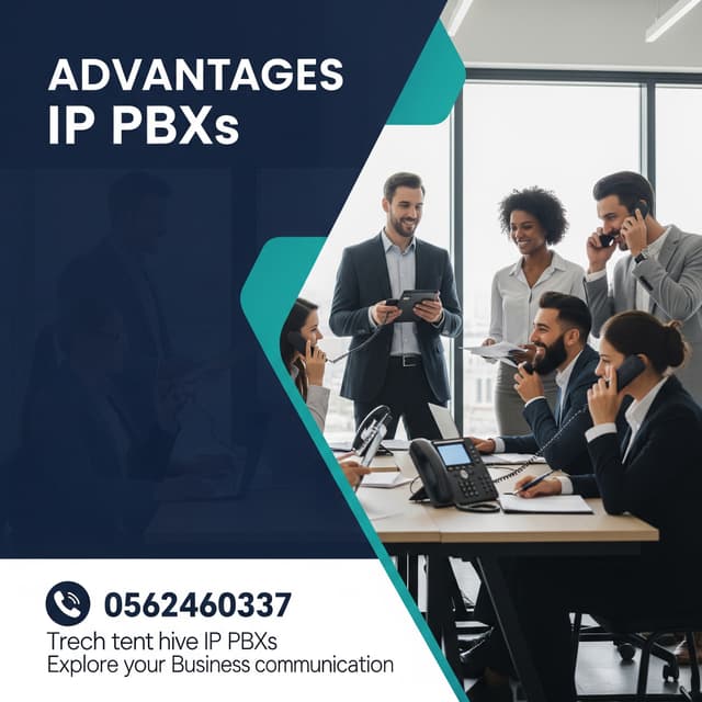 Modern communication solutions with IP PBX centrals  
