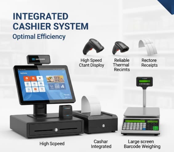 The best offer on cashier devices    3