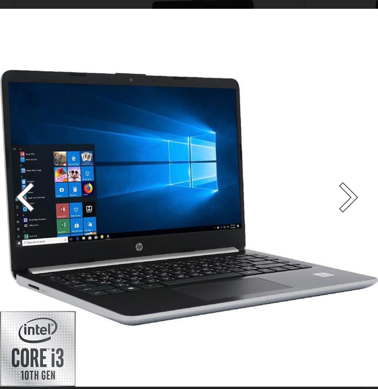 لابتوب hp نوت بوك الجيل العاشر 4