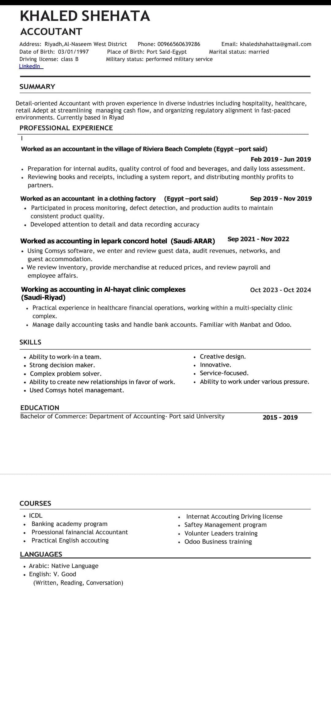 Financial accountant looking for a job 0