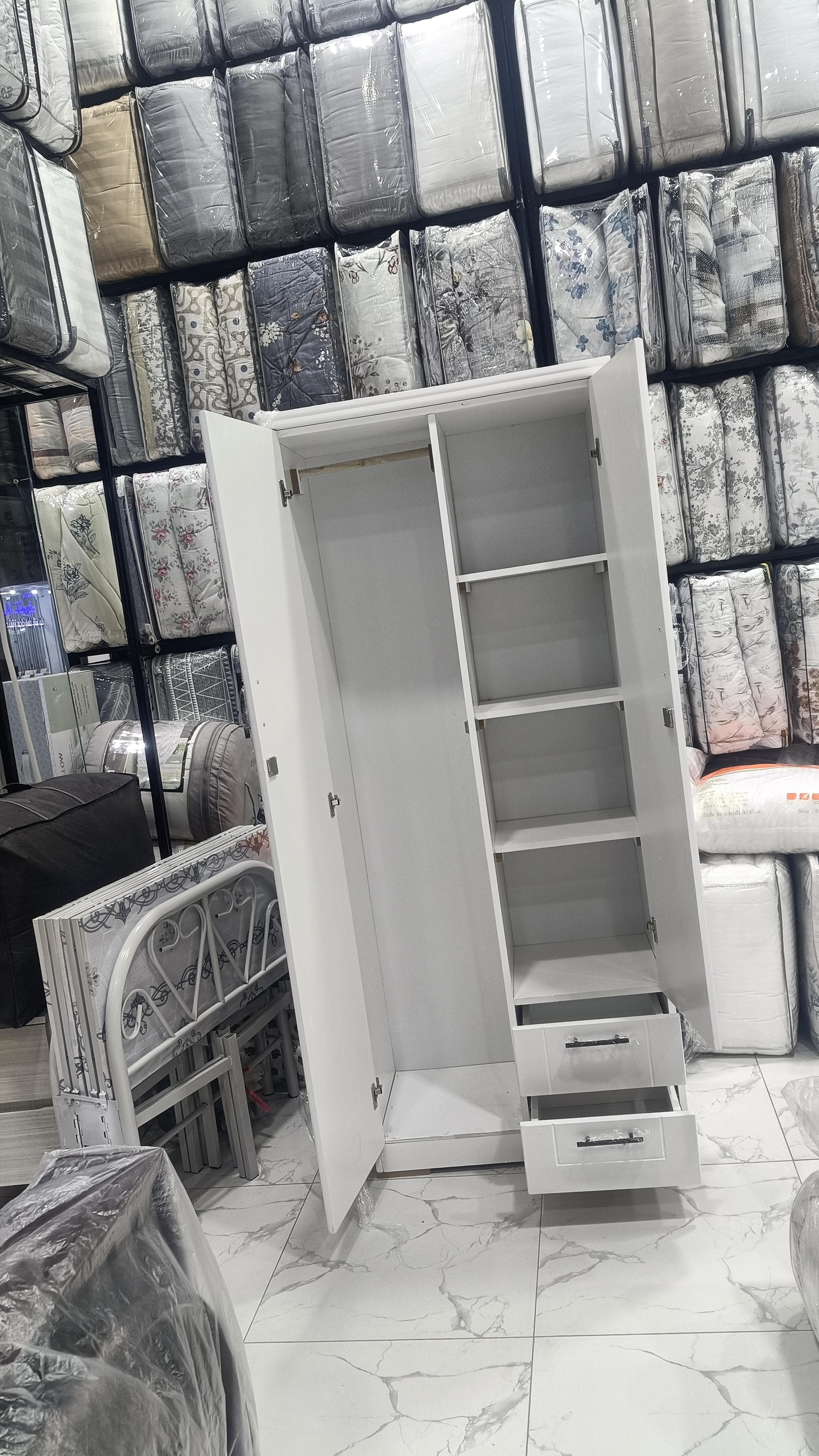 Wardrobes, beds and medical mattresses of all sizes are available 1