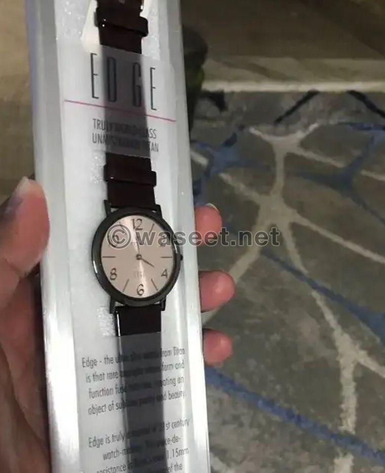 ساعة تيتان اصلية  للبيع 2