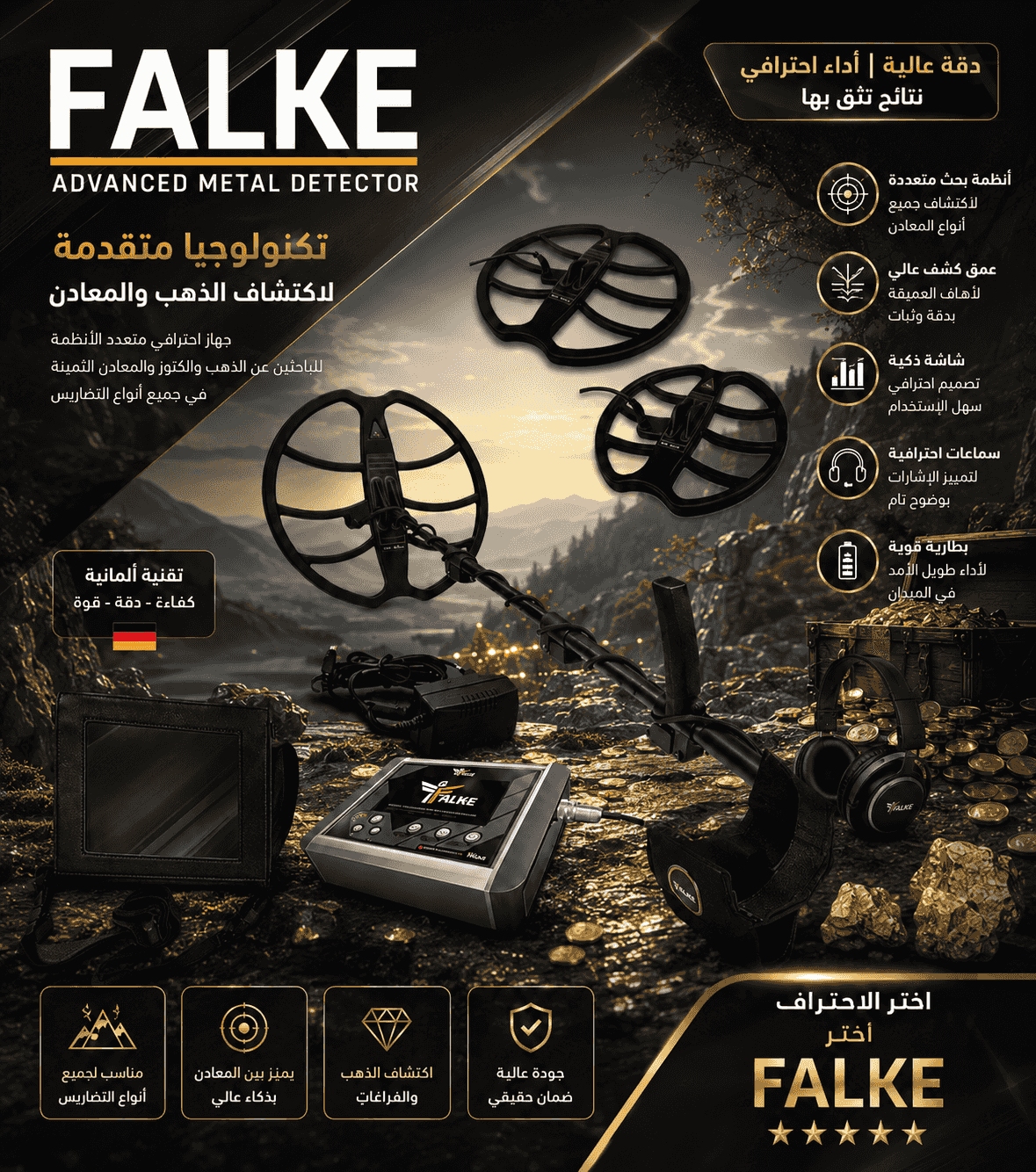 Falke precious metal detector Falke precious metal detector
