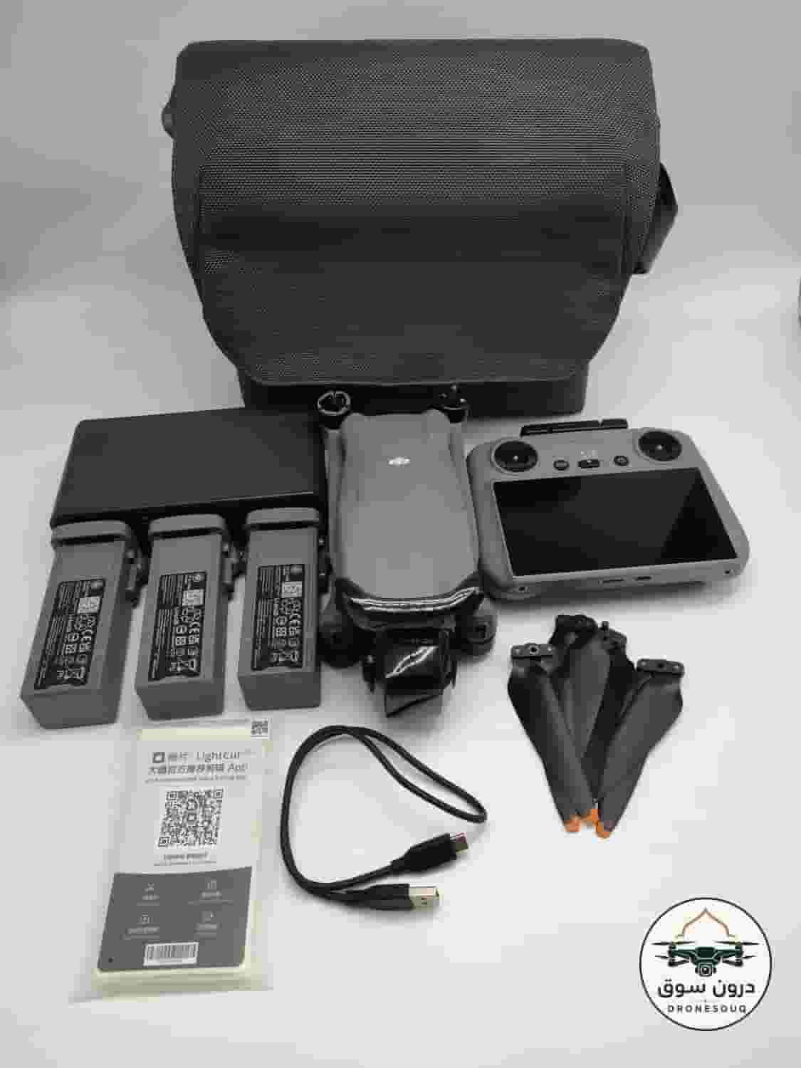 درون DJI Air 3 فلاي مور كومبو مع ريموت بشاشة مستعمل درون DJI Air 3 فلاي مور كومبو مع ريموت بشاشة مستعمل